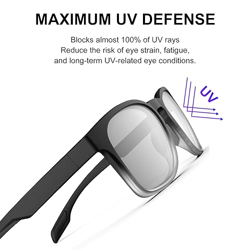 HAAYOT Mens Sunglasses Polarised Women Sun Glasses Flexible Lightweight TR90 Frame UV400 Protection Driving Fishing Golf Travel - Image 3