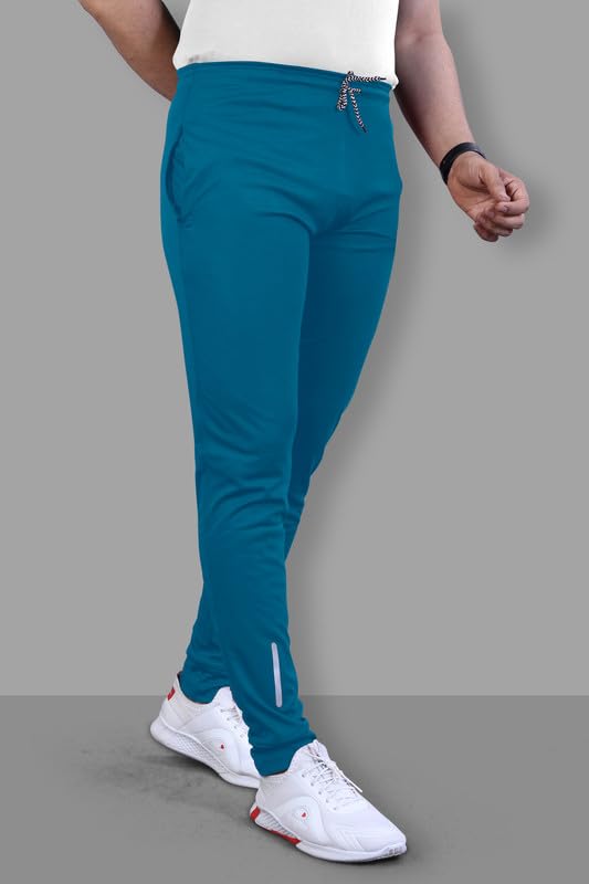 Image of NoseQueen Regular Track Pants for Man | Men Trackpant | Night Pants for Man with with Zippered Pockets, Drawstring Waist
