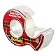 Scotch Crystal Klebeband, 19 mm x 7.5 m, 2 Rollen und 1 GRATIS und Handabroller - Allzweck-Klebeband für die Reparatur, Verschließen von Dokumenten