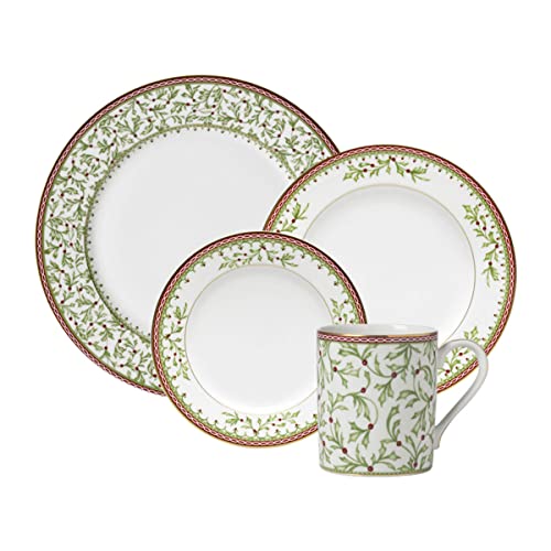 Mikasa Holiday Traditions Dinnerware Set With Mugs (16 Piece) #TOP1