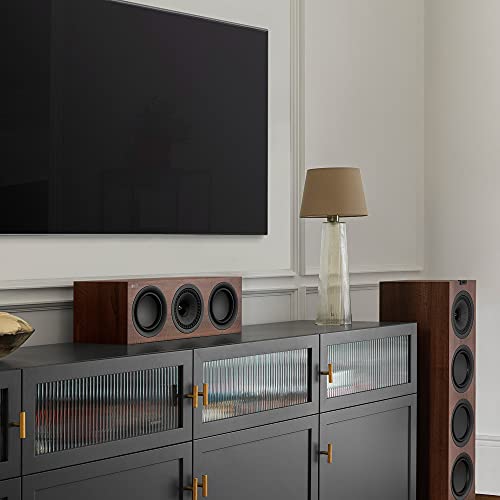 KEF Q650c - Altavoz de canal central (cada uno), color negro