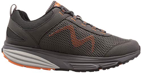 Mbt Men's Colorado 17 Rocker Bottom Walking Outdoor Shoe Grey/Orange Size 10 #TOP5