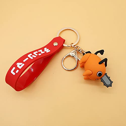 Image of AUGEN Chainsaw Action Figure Keychain Limited Edition for Car, Decoration, Cake, Office Desk & Study Table (Pack of 1)