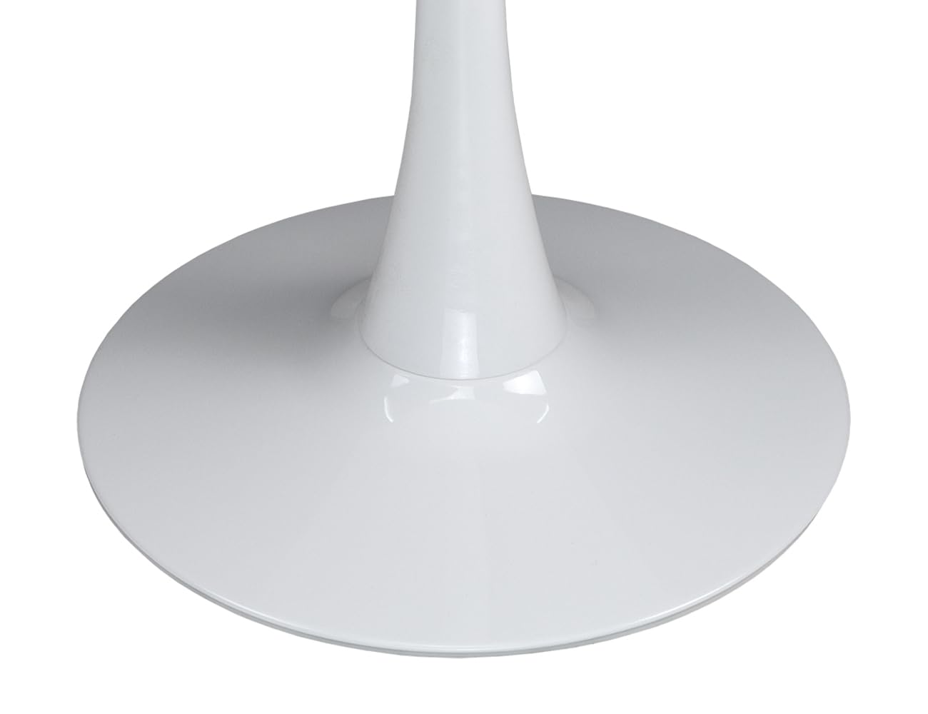 SAMIRA Tavolo rotondo Ø100 cm, tavolo da pranzo tondo mod. Omar (Bianco, Ø100)