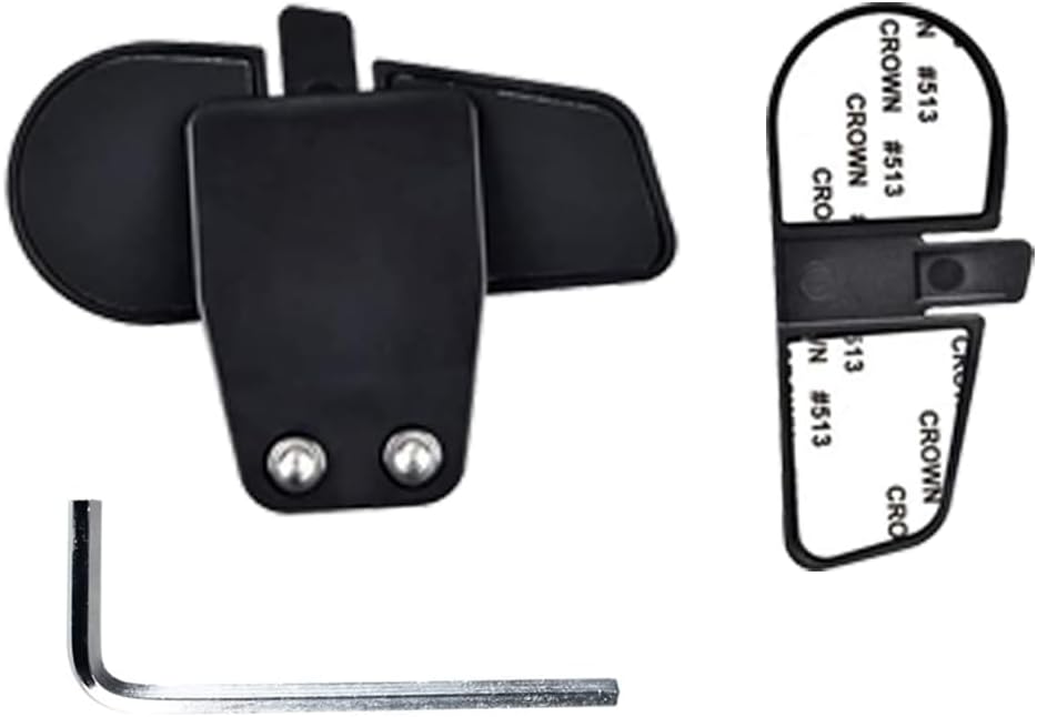 QSPORTPEAK Motorbike Accessories for Motorcycle intercom,Dedicated Clip for M2 Motorcycle Bluetooth Intercom,Including Headset Bracket Clip Mount and Felted Adhesive Clip