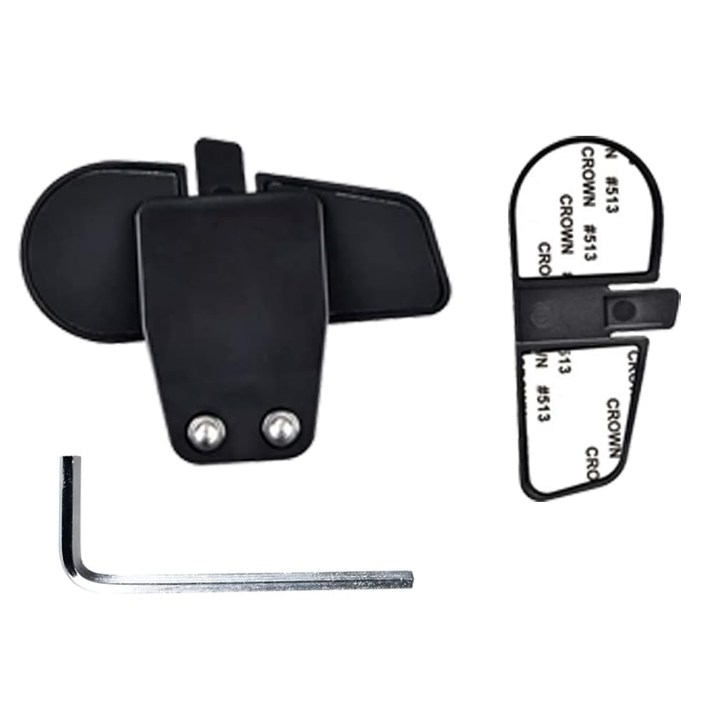 QSPORTPEAK Motorbike Accessories for Motorcycle intercom,Dedicated Clip for M2 Motorcycle Bluetooth Intercom,Including Headset Bracket Clip Mount and Felted Adhesive Clip