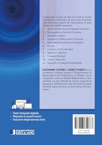 Analisi Matematica E Geometria 2. Esercizi Svolti E Quesiti Teorici - 2