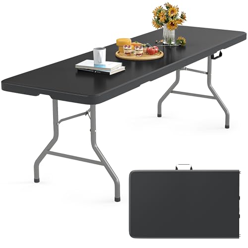 Table portable robuste de 2,4 m pour intérieur et extérieur