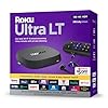 Roku Ultra LT (2023) HD/4K/HDR Dolby Vision Quad-Core Streaming Player with HDMI Cable, Headphones, Voice Remote w/ Private Listening, Ethernet