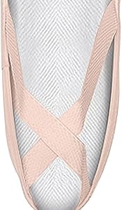 Wear Moi Vesta Demi-Pointes Fille - Chaussons Danse Classique Toile Stretch Rose Dark Pink, Taille 35 EU