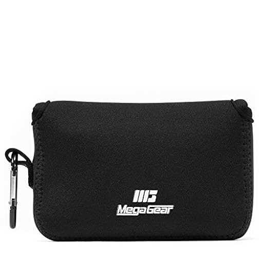 MegaGear Funda de Neopreno con mosquetón de MegaGear MG1094, Ultra Fina, para cámara Fujifilm X100F, X100T, X100S (Color Negro) | Ya disponible en tu tienda friki favorita! En mundofriki.es!