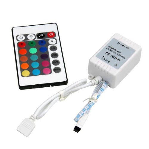 CENTRALINA CONTROLLORE TELECOMANDO DI RGB STRISCE LED