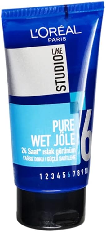 L'Oréal Paris Studio Line Pure Wet Tüp Jöle, 150 Ml