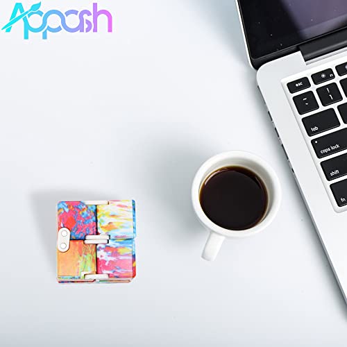 Appash Infinity Cube Fidget Toy Stress Anxiety Pressure Adhd Relieving Great For Adults And Children[Relaxing Toy][Stress Reliever](Infinity Cube) #TOP4