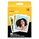 KODAK 3,5 x 4,25 Zoll Premium-Zink-Fotodruckpapier (20 Blatt) kompatibel mit der KODAK Smile Classic-Sofortbildkamera, 20 Pack