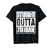 Straight Outta 7th Grade Funny Idea Class Of 2026 Graduation T-Shirt