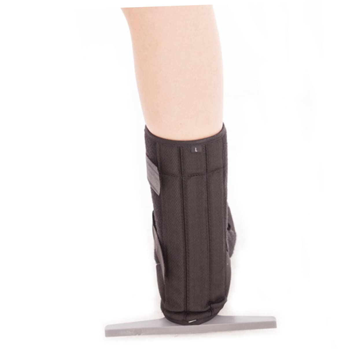 FOMIYES Volleyball Ankle Braces for Sprains Stabilizer Boot Foot Brace Support Black