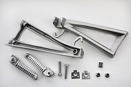 Miniatura 2 de HTTMT MT390-021 - Estriberas de pie de pasajero trasero pulidas compatibles con Yzf R6 2006-2009 2010 2011 2012