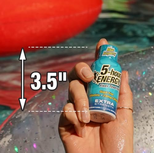5-hour Energy Extra Strength Shots, Variety Pack, 1.93 Fl Oz (Pack of 12)