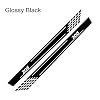 2 STKS Voor Peu-Geot 206 Auto Deur Skirt Strepen Stickers Auto Decoratie Reflecterende Grafische Vinyl PVC Decals auto…