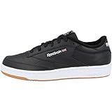 Innenmaterial: Textil Reebok Unisex Club C 85 Gymnastikschuhe, Schwarz (Intense-Black/White-Gum), 41 EU