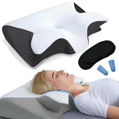 Orthosleep Serinium,Cuscino Cervicale Ergonomico,Orthosleep - Sollievo Cervicale,Cuscino Ortopedico Cervicale Per