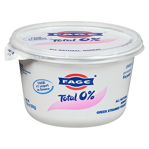 Fage Total Greek 0 % Greek Yogurt, 6 Ounce (Pack of 12)