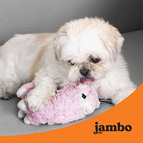 JAMBO PET Jambo Jb25365F Mord Pelúcia Lhama Rosa Para Cães