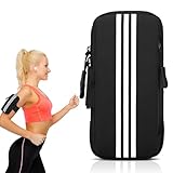 Handytasche Joggen, Sportarmband Handy kompatibel mit 6,7-Zoll-Handys, aus wasserdichtem, atmungsaktivem und verstellbarem Oxford-Gewebe, geeignet zum Joggen, Radfahren und für Outdoor-Sportarten.