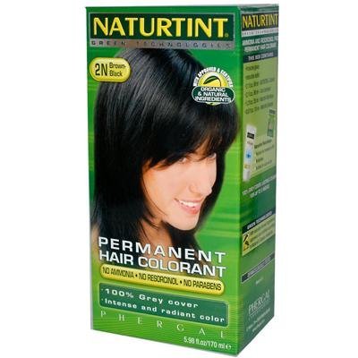 Naturtint Hair Color 2N Black Brown kit ( Multi-Pack) by Naturtint