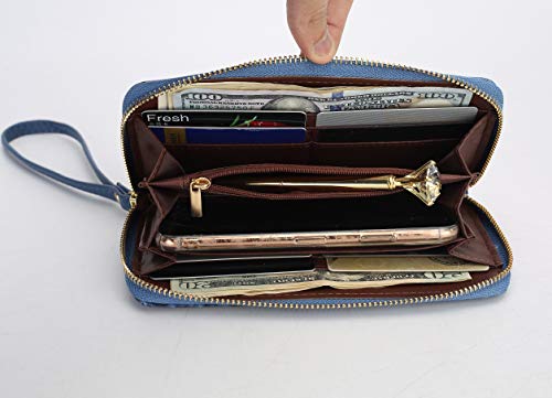 Mkf Set Hobo Bag For Women & Wristlet Wallet – Pu Leather Designer Handbag Purse – Shoulder Strap Lady Fashion, Black #TOP5
