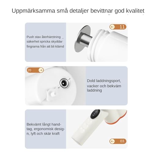 Machine de cuisine sans fil avec 5 accessoires pour pâtes fraîches - 8