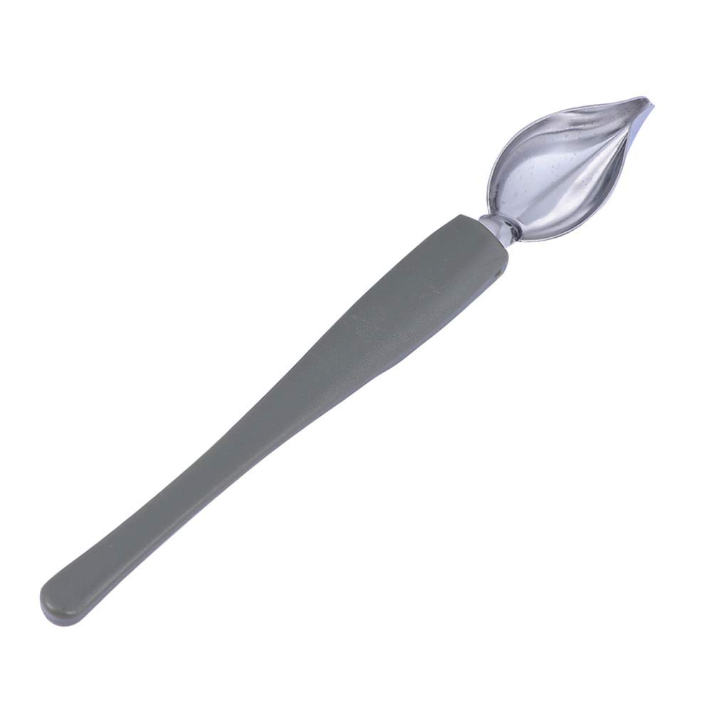 Yardwe Sauce Spoon Saucier Drizzle Spoon Decorating Precision Pencil von Chef Cooking Spoons Pastry Dipped Spoon Saucier Spoons Cake Decorating Drawing Culinary Spoon spout Metal Salad