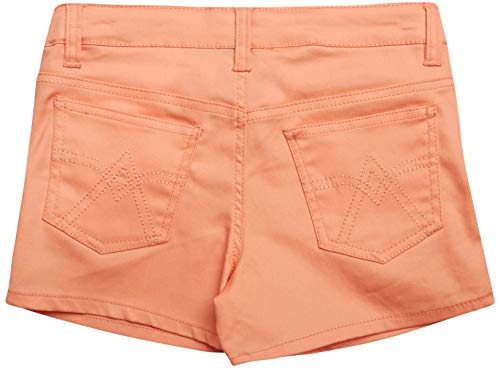 Short de sarja super elástico Real Love Girls, Soft Orange Sorbet, 10