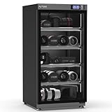 AUTENS Dehumidifying Dry Cabinet Box with Combination Lock,Digital Control Noiseless and Energy Saving,for Camera Lens,Electronic Equipment,Collectibles Storage,Temperature Humidity LED Screen (100L)