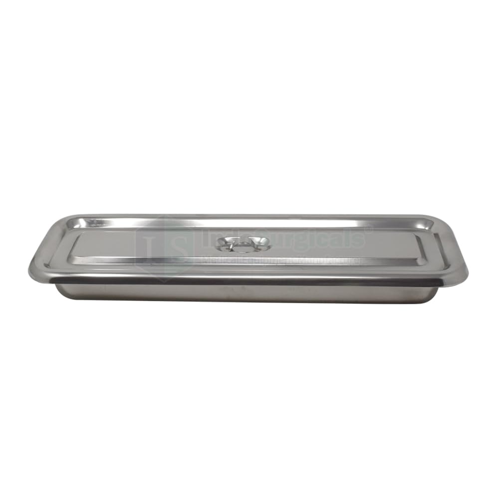 IS IndoSurgicals Stainless Steel Catheter Tray, Approximate Size L x W x H (16" X 4" X 1.95") (B07J69XVS9) Amazon Price History, Amazon Price Tracker
