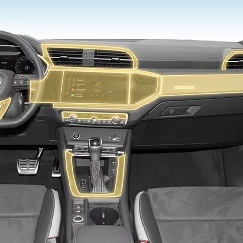 Film protection TPU console Audi Q3 pour vos trajets