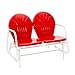 Jack Post BH-10CR Retro Glider, 31-1/4 by 41-3/4 by 34-Inch, Red