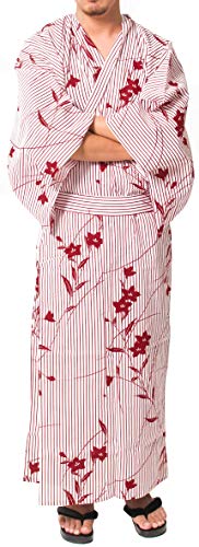 Image of Dita Tokyoin Traditional Made In Japan Cotton Yukata Robe (Japanese Pajama Kimono) Easy Wearing set2