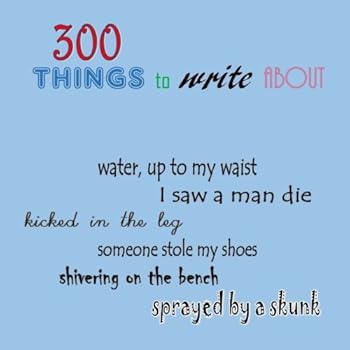 Paperback 300 Things to write about Book