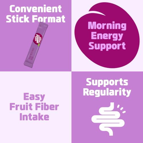 Premium Korean Organic Prune Juice Stick - 100% [Turkish Prune] | After Meal Routine | Juice Packets for Daily Fruit Drink, Water, Smoothies, Yogurt & After-Meal Routine - 5