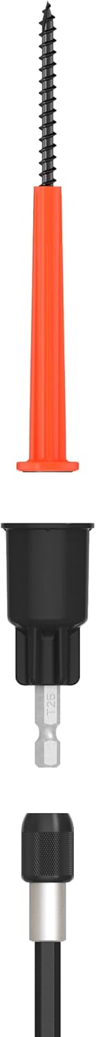 Simpson Strong-Tie SDPW19600-R50 Strong-Drive SDPW Deflector Screw 0.195 in. x 6 in. T40, 6-Lobe, E-Coat (50-Qty)