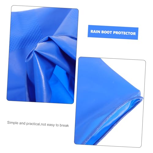 ULTECHNOVO 2 pares de protectores impermeables para botas, cubrebotas para deportes al aire libre, lluvia y nieve miniatura 5
