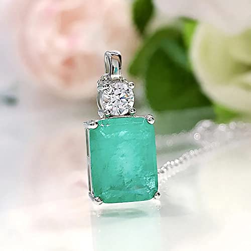 Collier en tourmaline véritable et argent 925 pour mariage et fiançailles