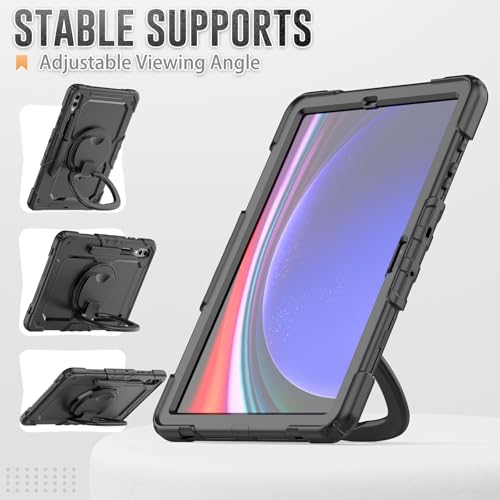 Coque Galaxy Tab S9 Ultra avec bandoulière et dragonne pour travailler en déplacement - 5