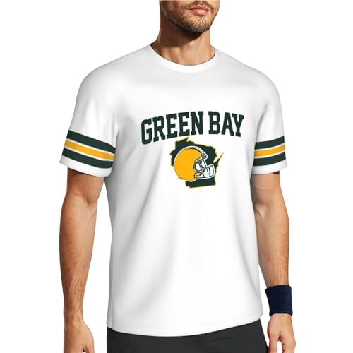 ANTKING T-Shirt White Short Sleeve Jersey Style Custom Name Number Gift for Men4