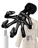 HSEOFBUTY Resin Hand Wall Hanger - Waterproof Ghost Hand Out Wall Hook with 5 Hooks - Versatile Skel