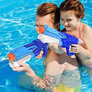Wasserpistole Kiztoys für Kinder und Erwachsene mit langer Reichweite