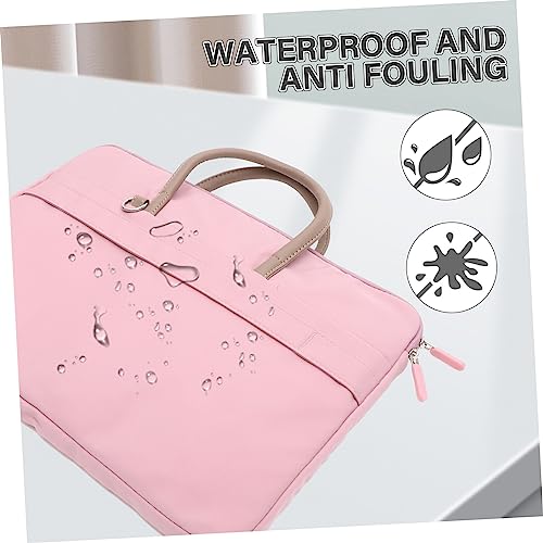 Caja de computadora portátil vertical funda con bolsillo externo para accesorios de PC 4