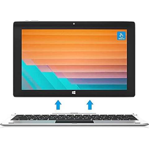 jumper Laptop 2 in 1 TouchScreen Tablet 6GB RAM 64GB Storage Windows 10 Ezpad 6pro 11.6 Inch FHD PC INTEL Quad Core Processor - Detachable Keyboard Cover